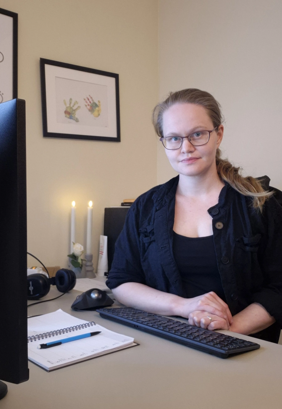 Linda Marteliusson webbdesigner och virtuell assistent lm webb ab