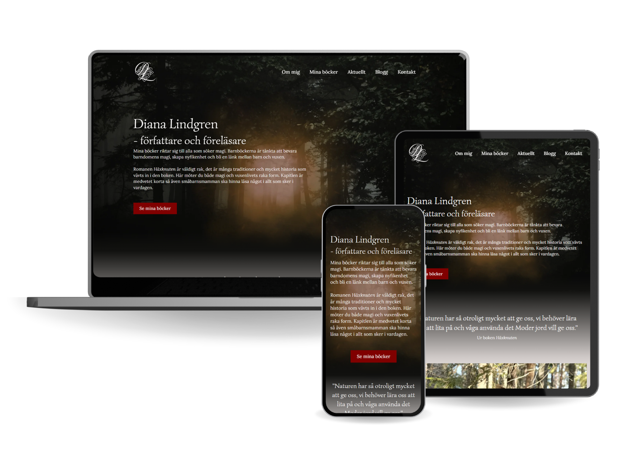 Portofolio dianalindgren.com